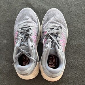 New Balance Fresh Foam Athletic Shoes - Gray and Pink